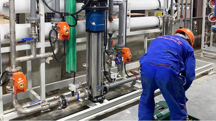 半導(dǎo)體廢水處理工程中MBR膜組件的設(shè)計(jì)