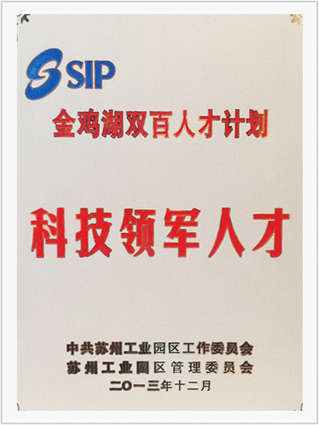 金雞湖雙百人才計劃-科技領(lǐng)軍人才