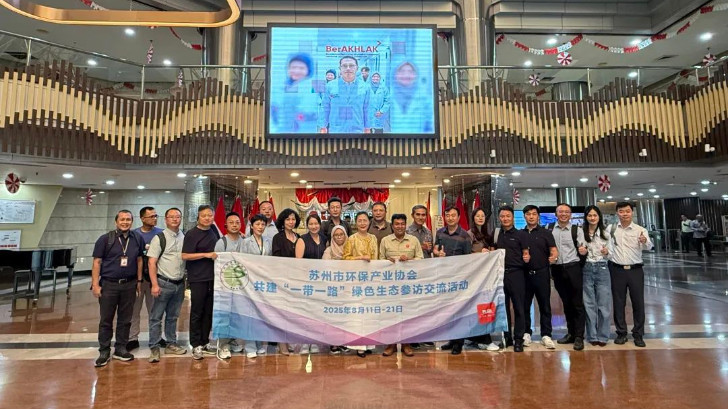 依斯倍蘇環(huán)協(xié)一行受邀參與印尼水處理展覽會(huì)IndoWaterExpo，共建綠色生態(tài)新道路