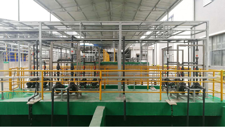 日處理量1000噸電鍍廢水處理工藝設計