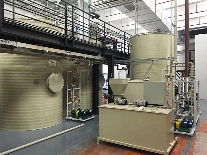 博世汽車機(jī)加工含油廢水處理零排放工程項(xiàng)目現(xiàn)場(chǎng)