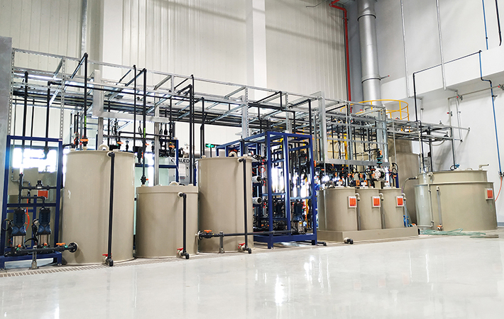 奔馳汽車廢水處理零排放工程項(xiàng)目現(xiàn)場(chǎng)